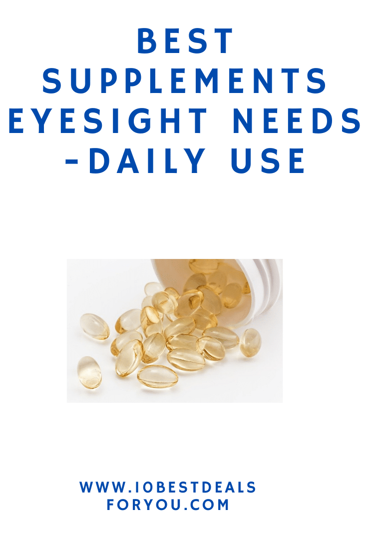 best supplements eyesight